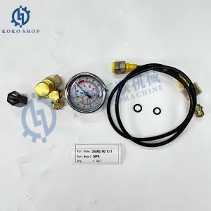 Unique Npk Hydraulic Breaker hammer Nitrogen Charging Kit Charging Device