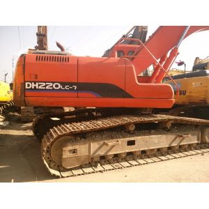 USED DOOSAN DH220LC-7 Excavator With Jack hammer
