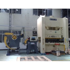 Low Noise Decoiler Straightener Stainless Steel Cabinet Stamping Processing