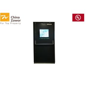 China Double Opening FD90 UL Internal Fire Doors With Glass on sale