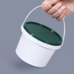 Fast Food Fruit Takeout Container Round Plastic Lunch Boxes with Silk Screen