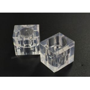 Square Transparent Perfume Bottle Caps Fragrance locking Loop