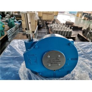 IP67 WCB LCB Ductile Iron Casing Ball Valve Gearbox