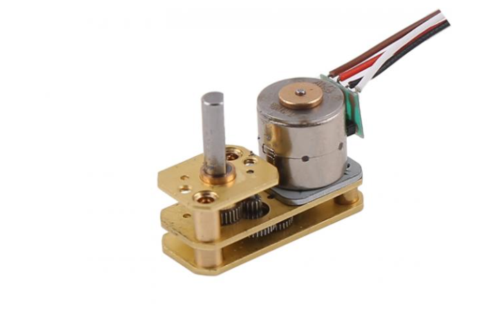 5V Worm Gear Stepper Motor 10mm Horizontal Right Angle Stepper Motor 2 Phase