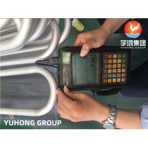 ASTM B444 UNS N06625, Inconel625 Gr.2 Nickel Alloy Seamless U Bend Tube