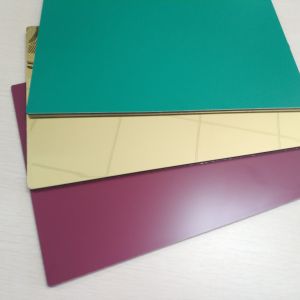 Signbond B1 Fireproof PVC Foamed Aluminum Composite Panel , Aluminum Foam Panels