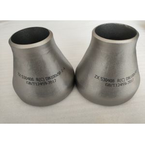 WP304 Q345 Pipe Fittings Reducer , Stainless Steel Concentric Reducer