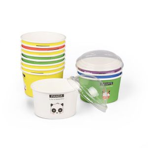 PE Coated Kraft Restaurant Salad Paper Bowl Machine OEM ODM