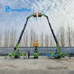 Diesel Engine Crawler Spider Aerial Working Platform 12m 14m