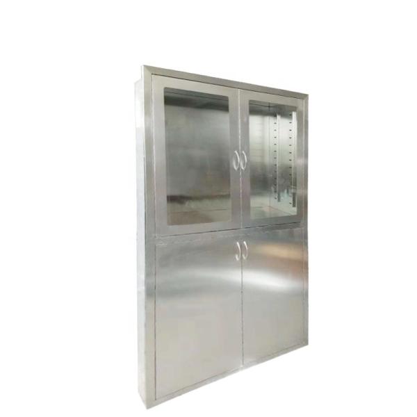 Polished Stainless Steel Medical Cabinet Operating Room Cabinets Galvanized