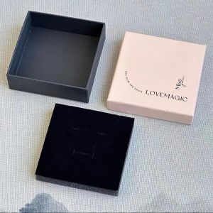 Hard Paper Box With Lid For Handmade Decorations And Trinkets