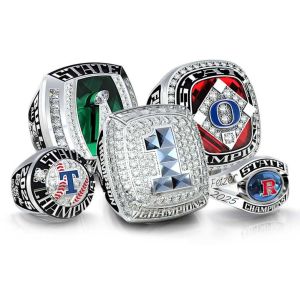 Customize Boxing, Basketball, Football, Baseball, Hockey League Champions Rings