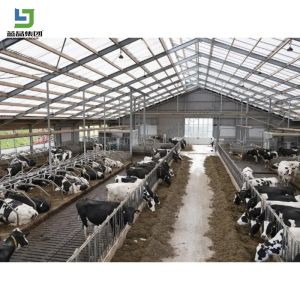 Low Cost Chicken Farm Design Prefabricated Poultry House Sheep Cow Barn Shed