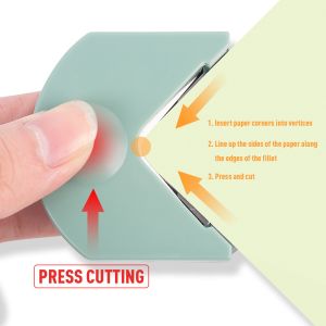 Small Card Paper Fillet Cutter R4 Corner Rounder Pvc Photo Card Corner Cutter