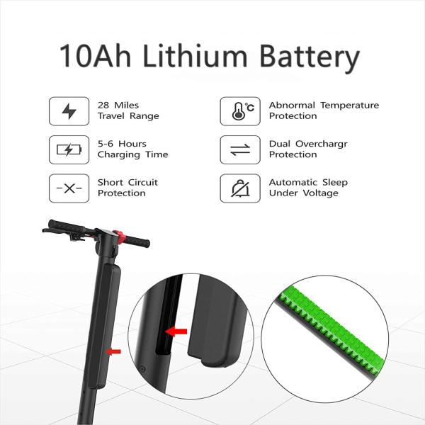 OEM ODM Removable Lithium Electric Scooter Battery 36v 10ah lifepo4 lithium battery electric motorcycle battery
