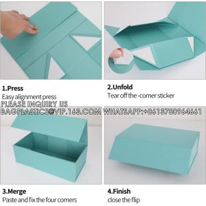 Promotional Package, Flap Lid Packaging Cardboard Bespoke Custom Folding Boxes