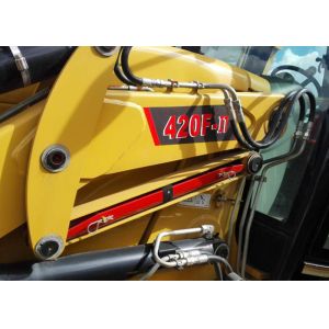 Caterpillar 420F2 Used Backhoe Loader , Second Hand Construction Equipment