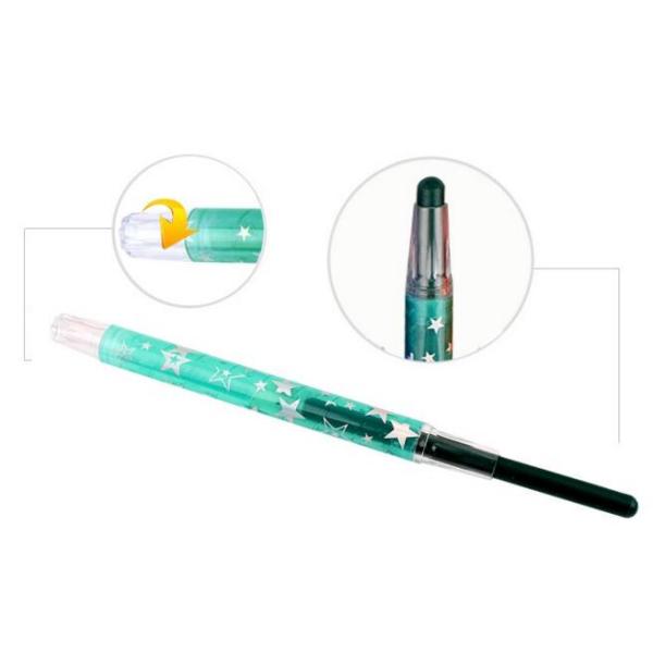 Eco-friendly fancy 12 colors Non-toxic wax crayon set/ 12 colors rotating body crayon for children