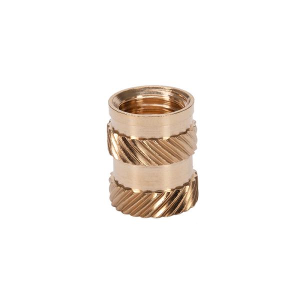 Stainless Steel Brass Heat Staking Threaded Inserts for General Industry M2 M2.5