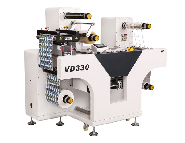 Buy 330mm Roll Label Digital Die Cutter with Slitter and Lamination at wholesale prices