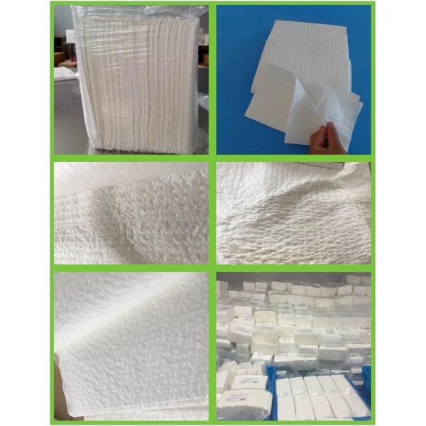 ISO13485 65gsm Sustainable Scrim Reinforced Paper Towels