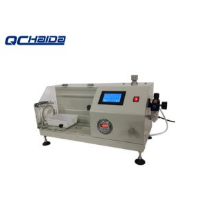 China Mask Testing Equipment Synthetic Blood Penetration Resistance Tester 305mm Stroke on sale