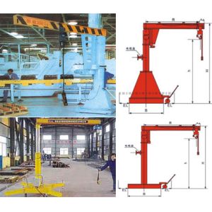 Custom Slewing Movable Jib Cranes with 500kg Max. Lifting Load for Marine