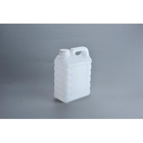 2.5L White HDPE Plastic Jerry Can With Tight Head And Screw Lid For Customization
