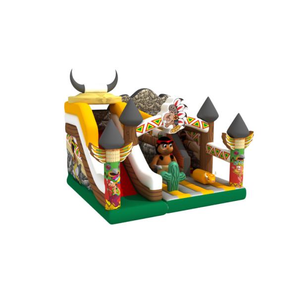 Buy Indian Style 7x6x5.4m Double Stitching Inflatable Jump House at wholesale prices