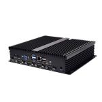 Fanless Industrial Mini PC Intel Core i5 Quad Core 4GB DDR4 SSD