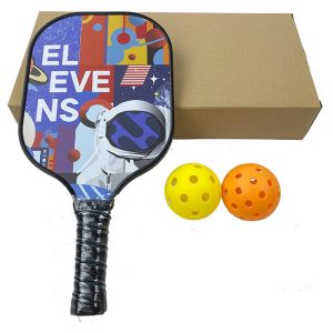 Durable Lightweight Graphite Pickleball Paddle Carbon Fiber UV Printing With