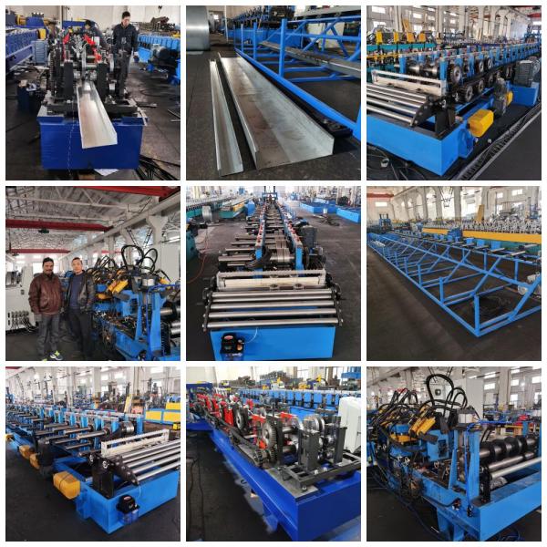 CZ Purlin Cold Bending Storage Rack Roll Forming Machine Gcr 15