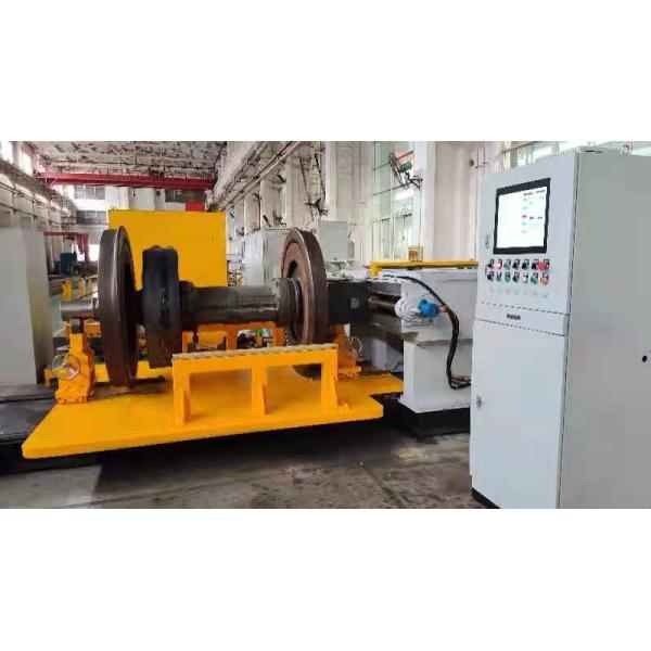 Horizontal Wheelset Press for wheel Dismounting And Back-Pressure Test