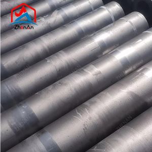 100-750mm Graphite Electrodes UHP HP RP Graphite Electrode for Eaf Lf Furnace