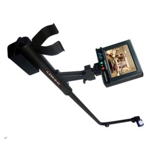 Handheld under vehicle camera detector,retatable lens in 120°,working in dark,HD colorful