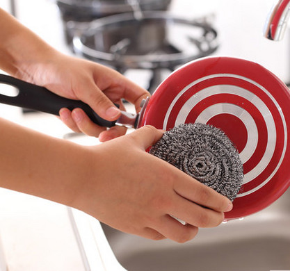 Buy Heavy Duty Stainless Steel Scouring Ball With Rigid Quality Controlling at wholesale prices