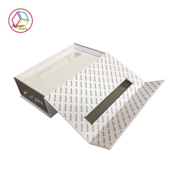 Buy Magnet Flip Printing Rectangular Gift Boxes For Cosmetic Packaging at wholesale prices
