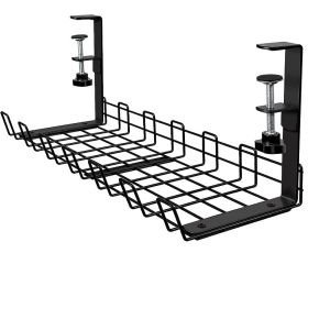 China Silver Metal Wire Cable Tray The Ultimate Solution for Under Desk Cable Management on sale