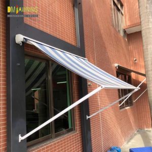 China 1.4m Aluminium Drop Arm Window Awning Light Retractable Awning on sale