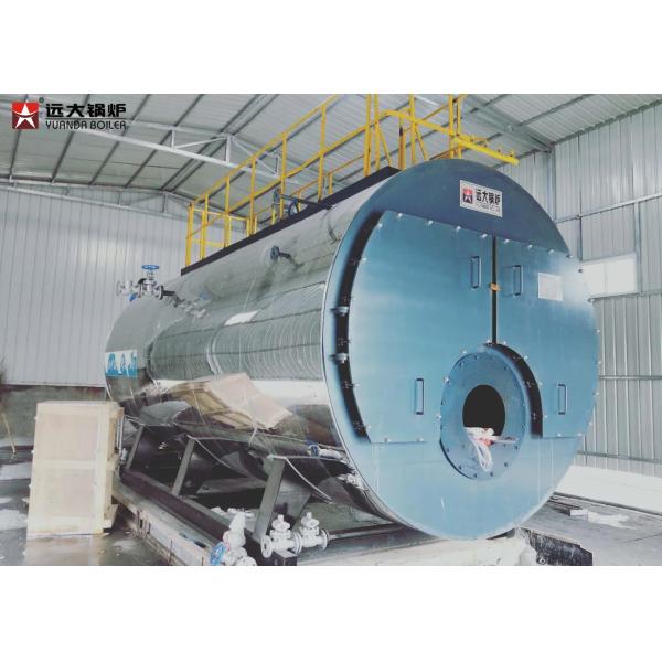 Hotel Fire Tube Hot Water Boiler , High Efficiency Hot Water Boiler 4T Heating