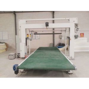 3 Phase Revolving Contour Sponge Cutting Machine With Belt , 50HZ