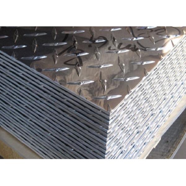 Industrial Diamond Aluminum Plate Cold Rolled 3003 5052 checkered Patterns 0.125 Inches Customizable Colors