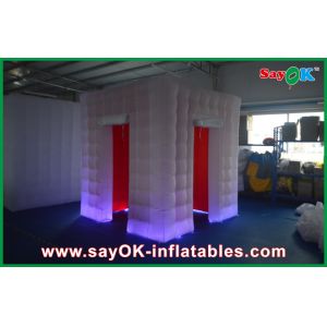 Photo Booth Led Lights Eco - Friendly Inflatable Photo Booth , Wedding