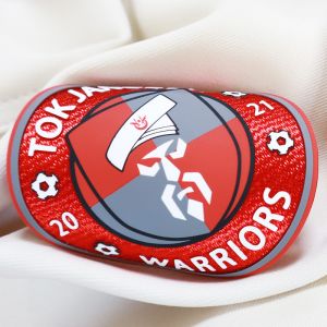 Custom Printing Silicone Tatami Heat Transfer Labels Luxury Garment Badge