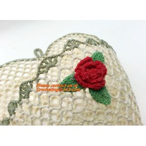 Lace Doily Bowl Basket Handicraft Wastepaper Wedding Gift Candy Basket