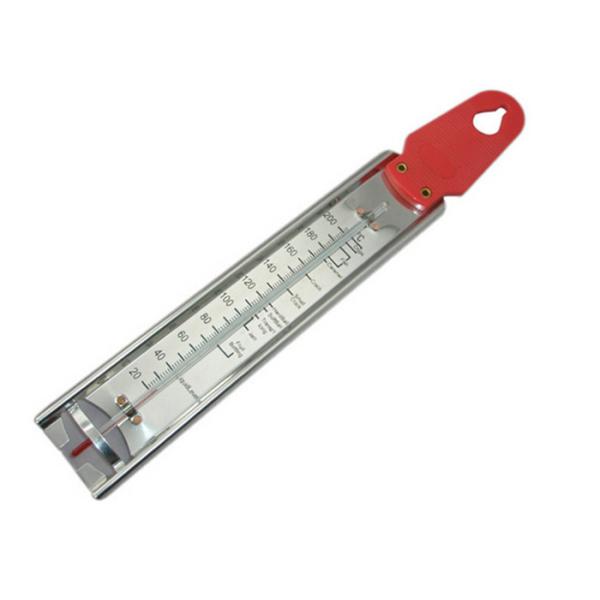 Buy Household Glass Candy Deep Fry Thermometer With Stainless Steel Housing at wholesale prices