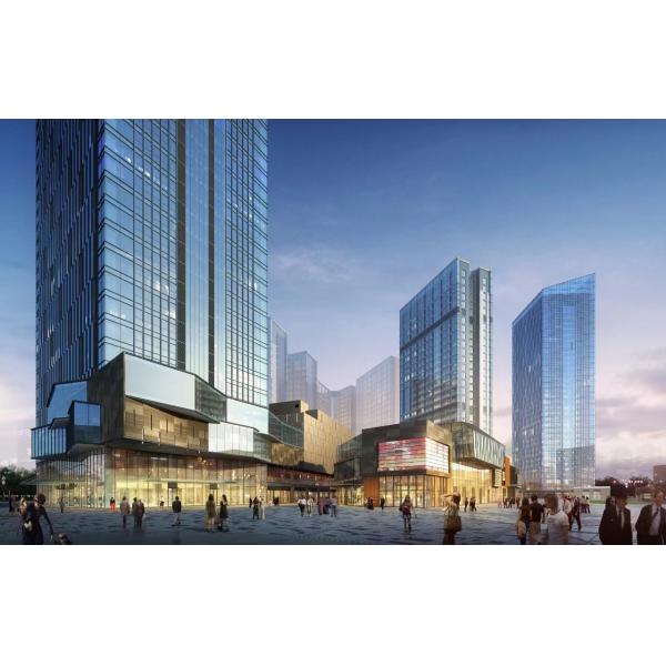 Buy Lightweight Open Frame Curtain Wall Structural Design Customization Services at wholesale prices