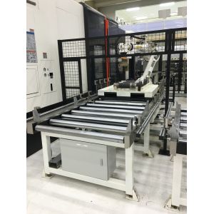 0.4KW Zinc Plated 600mm Width Roller Gravity Pallet Conveyor