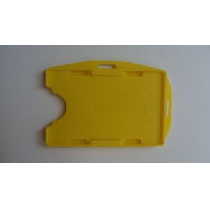 Personalized Cute Pvc Badge Holder / Customized Durable Name Badge Holders