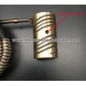 Brass Mini Tubular Resistor Coil Heater Heating Wire Diameter 1.8mm